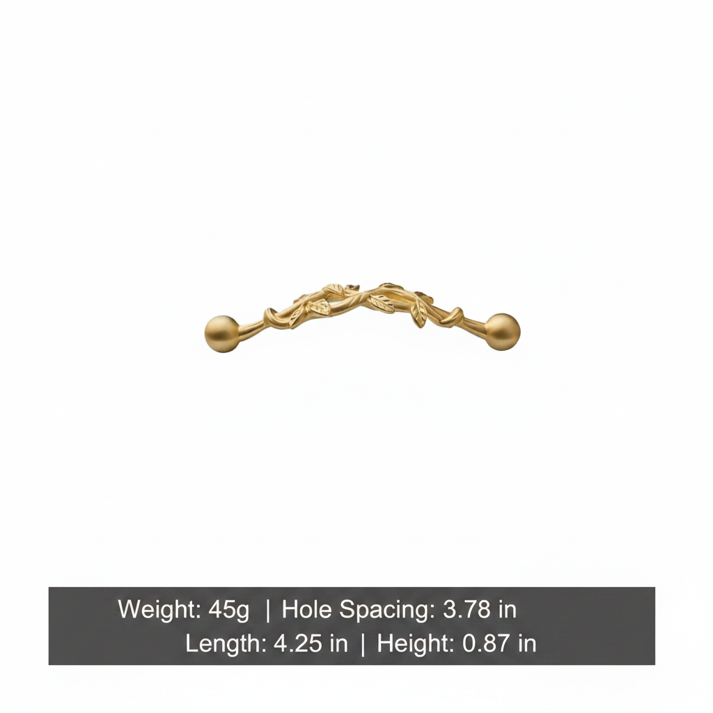 Natural Brass 96mm